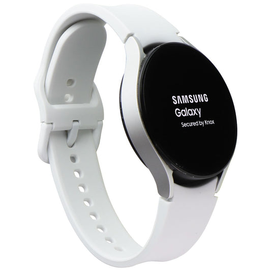 Samsung Galaxy Watch5 (44mm) Bluetooth + GPS (SM-R910) - Silver / White Band Smart Watches Samsung    - Simple Cell Bulk Wholesale Pricing - USA Seller