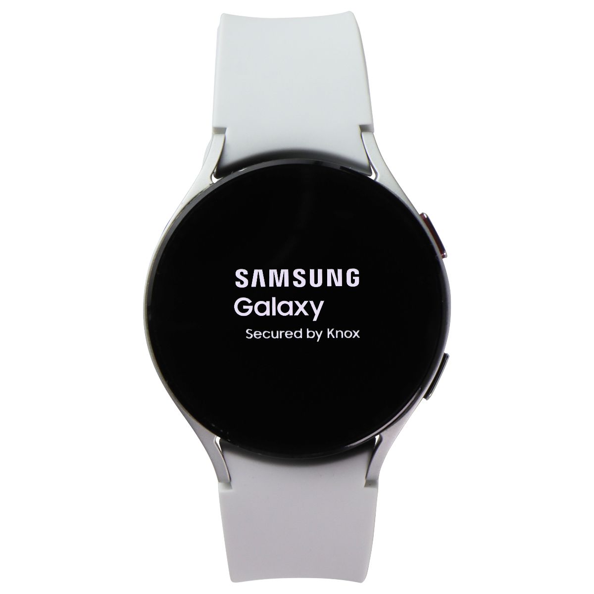 Samsung Galaxy Watch5 (44mm) Bluetooth + GPS (SM-R910) - Silver / White Band Smart Watches Samsung    - Simple Cell Bulk Wholesale Pricing - USA Seller