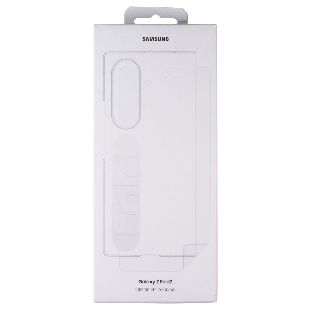 Samsung Clear Grip Case and Film for Galaxy Z Fold7 - Clear (EF-QF966CTEGUS) Cell Phone - Cases, Covers & Skins Samsung - Simple Cell Bulk Wholesale Pricing - USA Seller