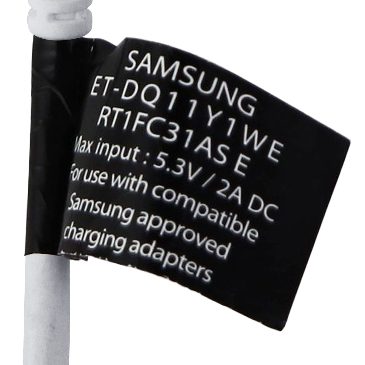 Samsung 5Ft Charge and Sync Cable (ET-DQ11Y1WE) for Micro USB3.0 Devices - White Cell Phone - Cables & Adapters Samsung - Simple Cell Bulk Wholesale Pricing - USA Seller