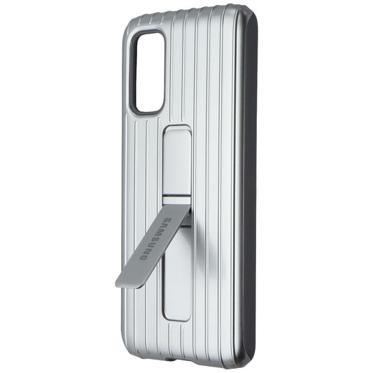 Samsung Official Protective Standing Cover Case for Galaxy S20 5G - Silver Cell Phone - Cases, Covers & Skins Samsung    - Simple Cell Bulk Wholesale Pricing - USA Seller
