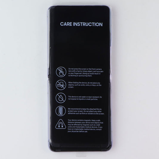 Repair Part SVC LCD Assembly Octa Kit (E/ZP/PF) for Galaxy Z Flip SM-F700/Purple Cell Phone - Replacement Parts & Tools Samsung - Simple Cell Bulk Wholesale Pricing - USA Seller