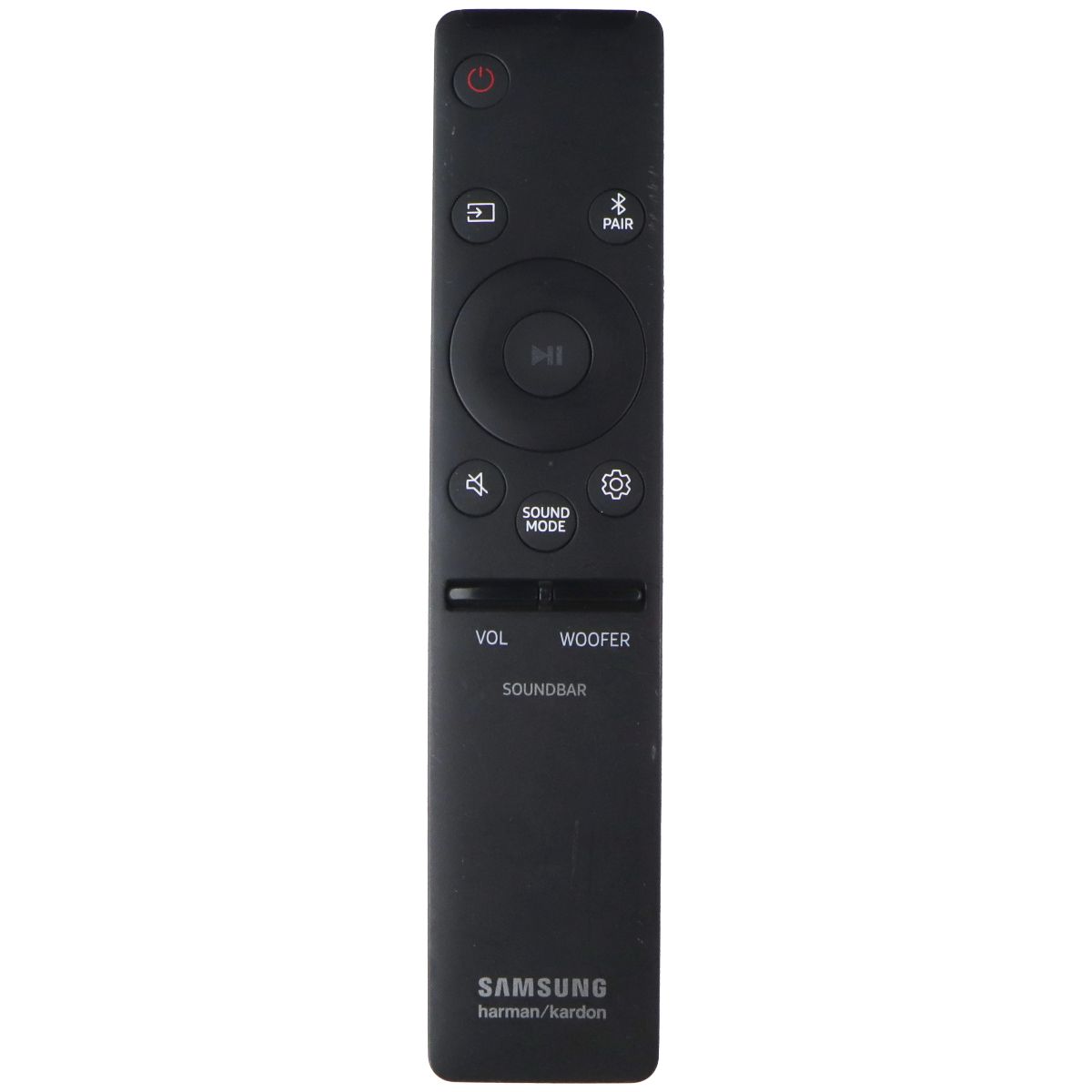 Samsung (Harman/Kardon) Soundbar Remote (AH59-Q2767C) - Black TV, Video & Audio Accessories - Remote Controls Samsung - Simple Cell Bulk Wholesale Pricing - USA Seller