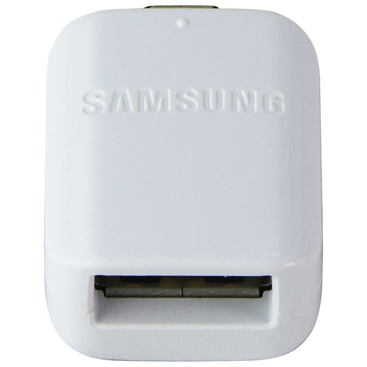 Samsung (GH96-09772A) OTG Adapter for Micro USB Devices - White Cell Phone - Cables & Adapters Samsung - Simple Cell Bulk Wholesale Pricing - USA Seller