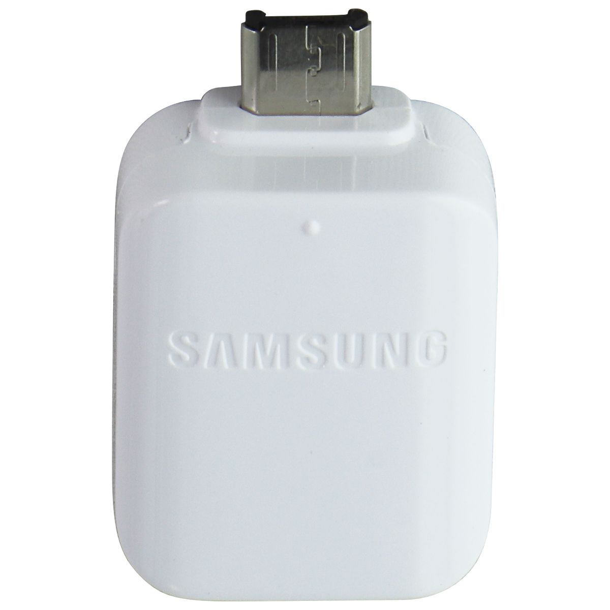 Samsung (GH96-09772A) OTG Adapter for Micro USB Devices - White Cell Phone - Cables & Adapters Samsung - Simple Cell Bulk Wholesale Pricing - USA Seller