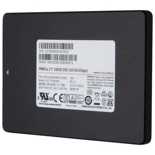 Samsung PM863a (2.5-in) 240GB SSD (SATA6.0Gbps) MZ7LM240 Internal Drive Digital Storage - Solid State Drives Samsung    - Simple Cell Bulk Wholesale Pricing - USA Seller
