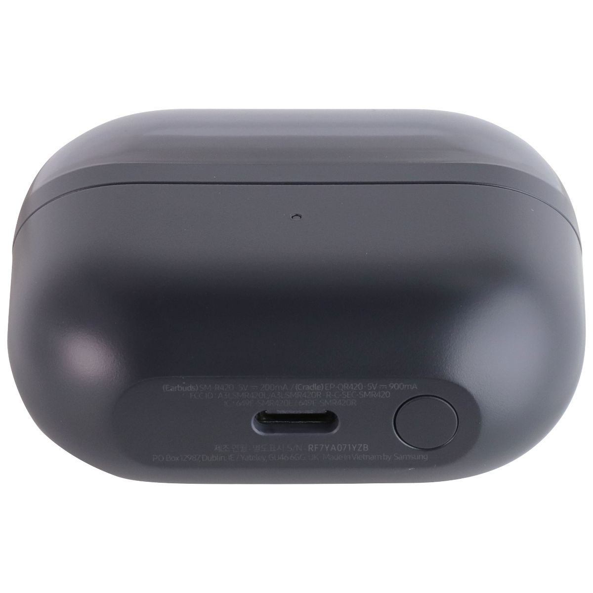 Samsung Replacement Galaxy Buds 3 FE 2025 (CASE Only) - Black (SM-R420) Portable Audio - Headphones Samsung - Simple Cell Bulk Wholesale Pricing - USA Seller
