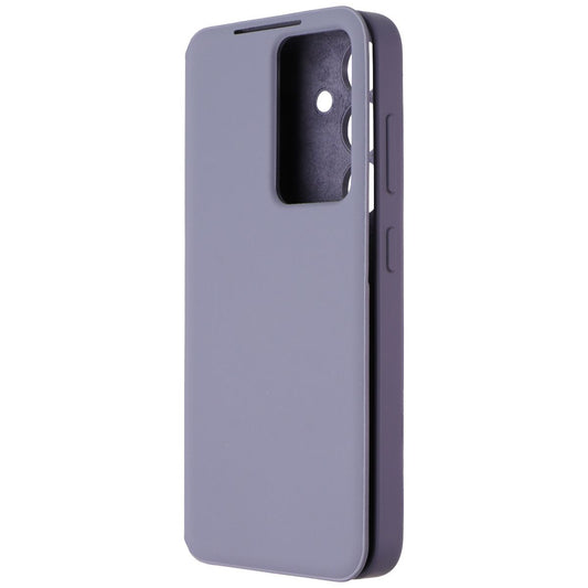 Samsung Smart View Wallet Case for Samsung Galaxy S24 - Violet Cell Phone - Cases, Covers & Skins Samsung - Simple Cell Bulk Wholesale Pricing - USA Seller