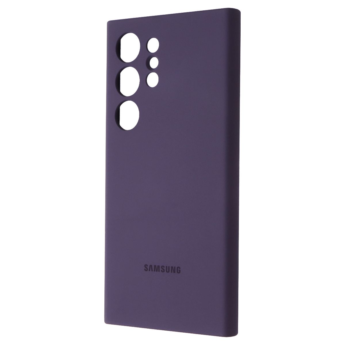 Samsung Official Silicone Case for Galaxy S24 Ultra - Dark Violet Cell Phone - Cases, Covers & Skins Samsung - Simple Cell Bulk Wholesale Pricing - USA Seller