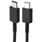 Samsung (3 A / 1.8m) USB-C to USB-C Charging Cable - Black (EP-DX310) Cell Phone - Cables & Adapters Samsung - Simple Cell Bulk Wholesale Pricing - USA Seller