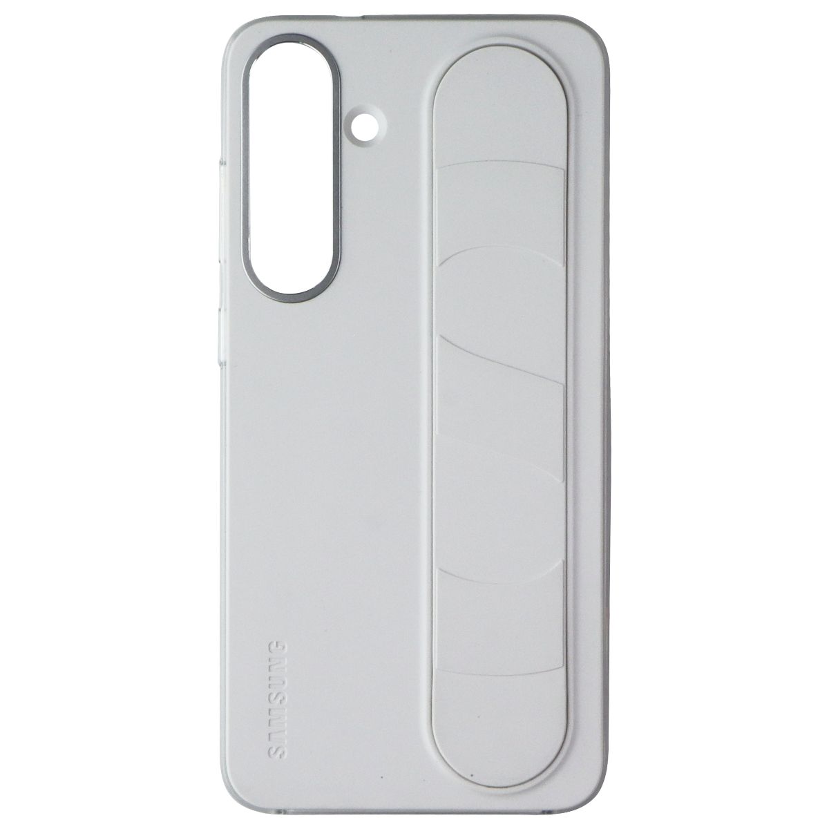 Samsung Standing Grip Case for Galaxy S25+ (GS936CWEGUS) - White Cell Phone - Cases, Covers & Skins Samsung - Simple Cell Bulk Wholesale Pricing - USA Seller