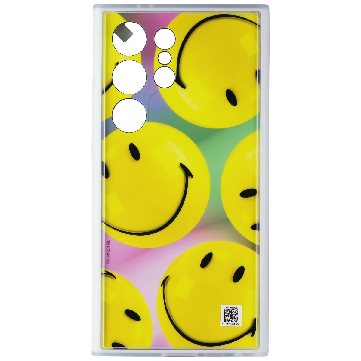 Samsung Official Smiley Flipsuit Case for Galaxy S24 Ultra - Yellow Cell Phone - Cases, Covers & Skins Samsung    - Simple Cell Bulk Wholesale Pricing - USA Seller