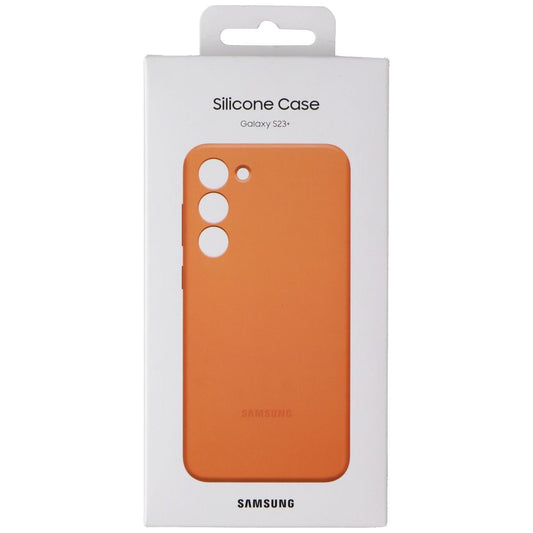 Samsung Silicone Case for Galaxy S23+ (Plus) - Orange Cell Phone - Cases, Covers & Skins Samsung - Simple Cell Bulk Wholesale Pricing - USA Seller