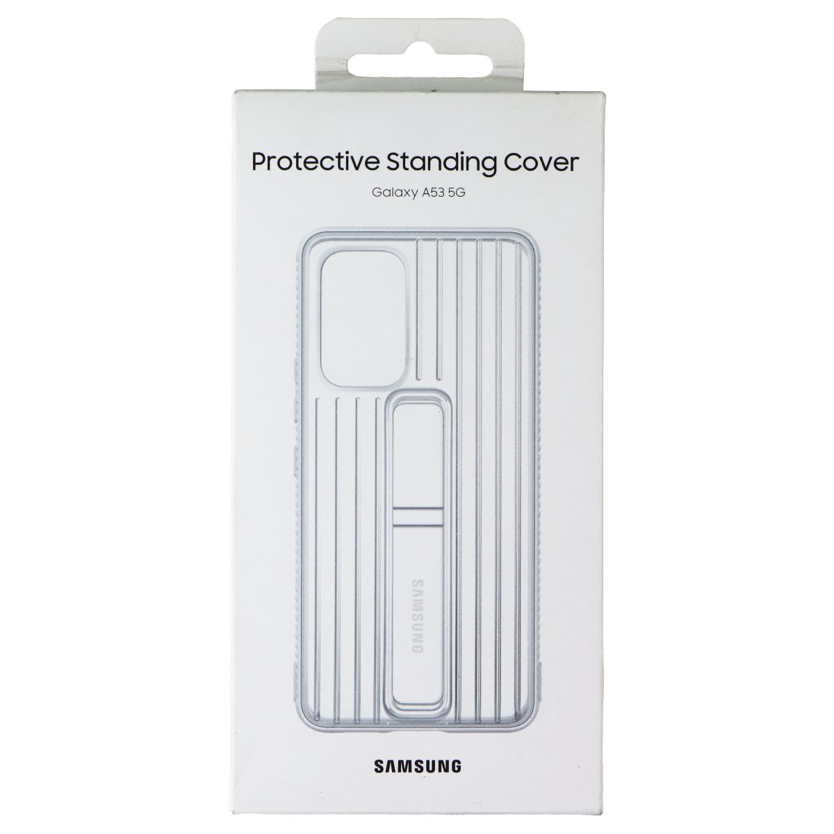 Samsung Official Protective Standing Cover Case for Galaxy A53 5G - White