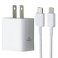 Samsung (25W) Wall Charger Power Adapter (USB-C) w/Cable - White (EP-T2510XWE) Cell Phone - Cables & Adapters Samsung - Simple Cell Bulk Wholesale Pricing - USA Seller