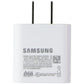 Samsung (25W) Wall Charger Power Adapter (USB-C) w/Cable - White (EP-T2510XWE) Cell Phone - Cables & Adapters Samsung - Simple Cell Bulk Wholesale Pricing - USA Seller