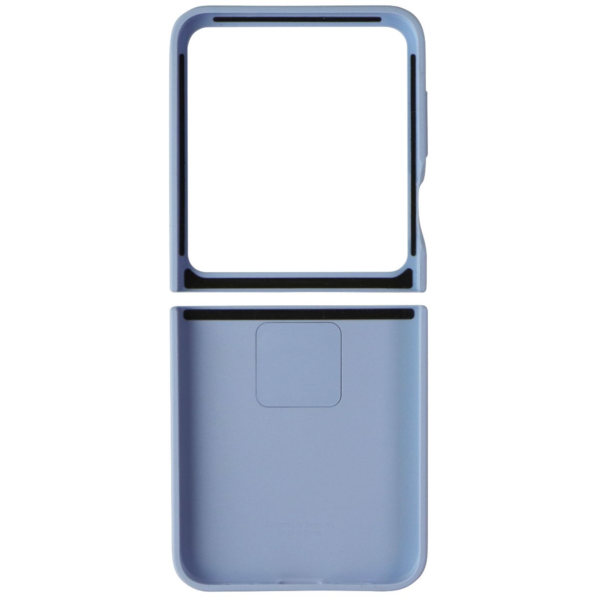 Samsung Official Silicone Case with Ring for Galaxy Z Flip6 - Blue Cell Phone - Cases, Covers & Skins Samsung - Simple Cell Bulk Wholesale Pricing - USA Seller