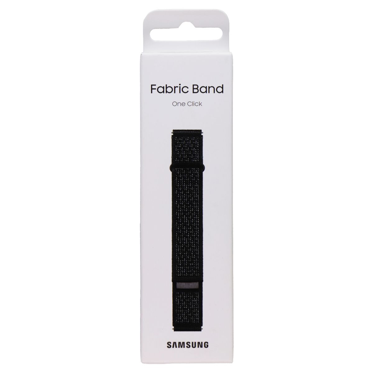 Samsung One Click Fabric Band for Galaxy Watch 6/5/4 - Black (ET-SVR94LBEGUJ) Smart Watch Accessories - Watch Bands Samsung - Simple Cell Bulk Wholesale Pricing - USA Seller