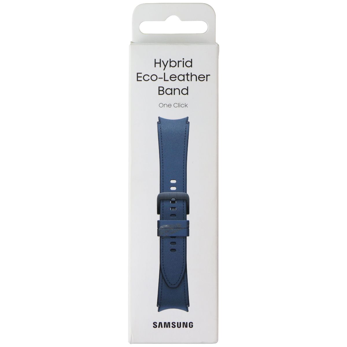 Samsung Hybrid Eco-Leather Band for Galaxy Watch 6/5/4 - 20mm S/M - Indigo Smart Watch Accessories - Watch Bands Samsung - Simple Cell Bulk Wholesale Pricing - USA Seller