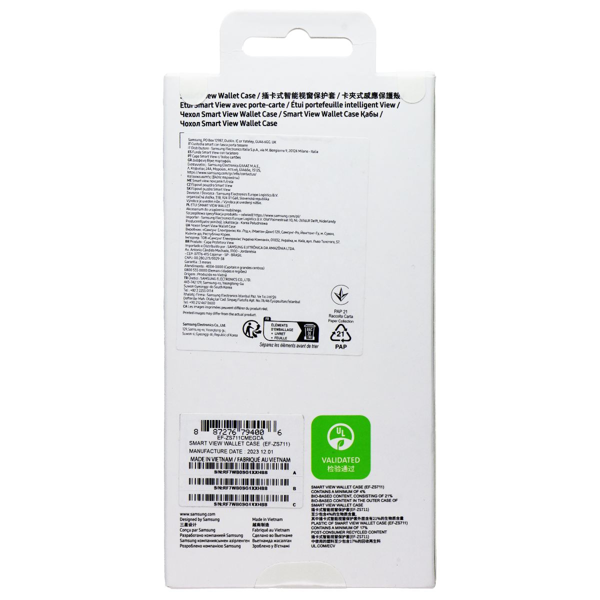 Samsung Smart View Wallet Case for Samsung Galaxy S23 FE - Mint Cell Phone - Cases, Covers & Skins Samsung - Simple Cell Bulk Wholesale Pricing - USA Seller