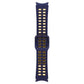 Samsung Extreme Sport Band for Galaxy Watch4 or Later (20mm S/M) - Blue/Mustard Smart Watch Accessories - Watch Bands Samsung - Simple Cell Bulk Wholesale Pricing - USA Seller