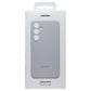 Samsung Official Silicone Case for Galaxy S24 FE - Gray Cell Phone - Cases, Covers & Skins Samsung - Simple Cell Bulk Wholesale Pricing - USA Seller