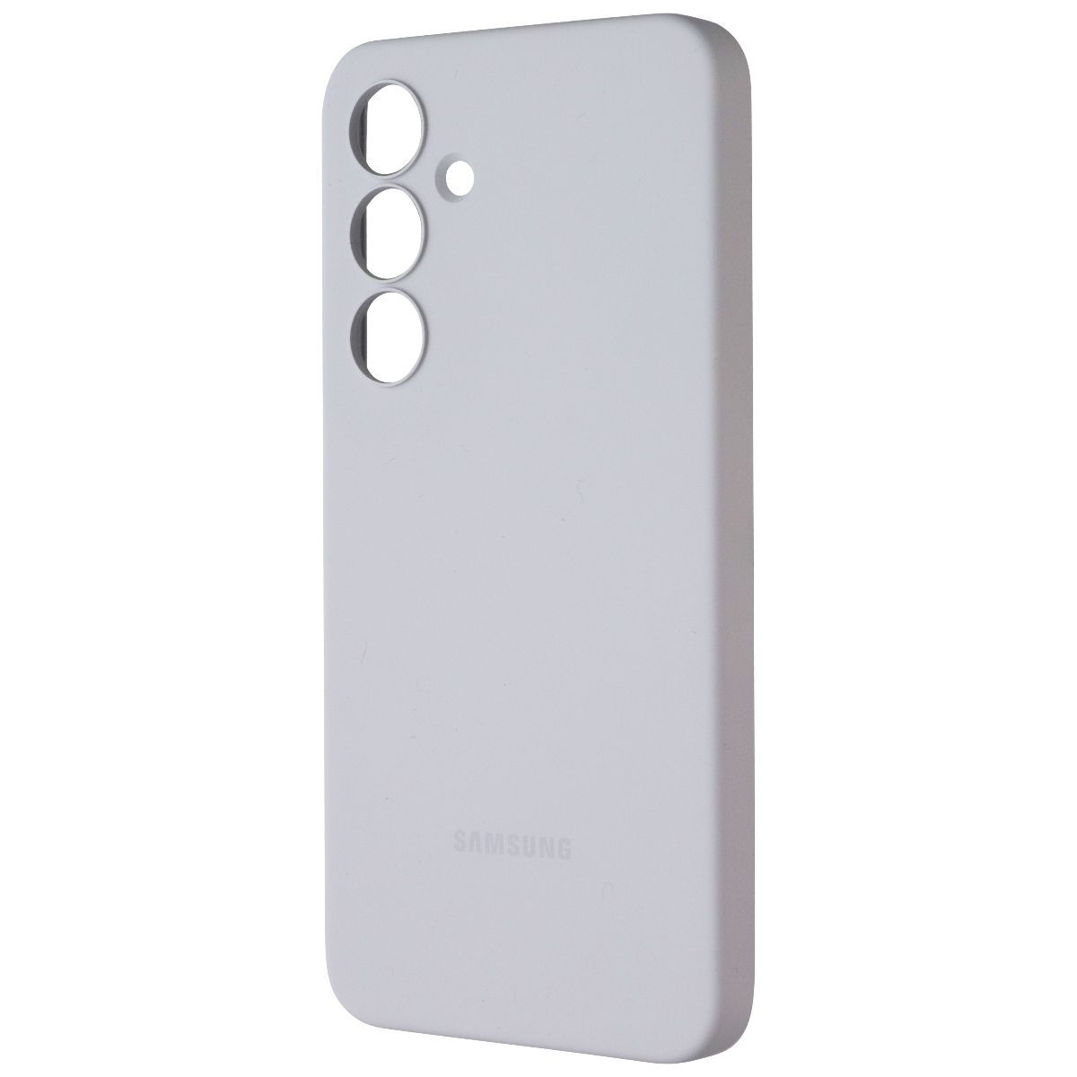 Samsung Official Silicone Case for Galaxy S24 FE - Gray Cell Phone - Cases, Covers & Skins Samsung - Simple Cell Bulk Wholesale Pricing - USA Seller