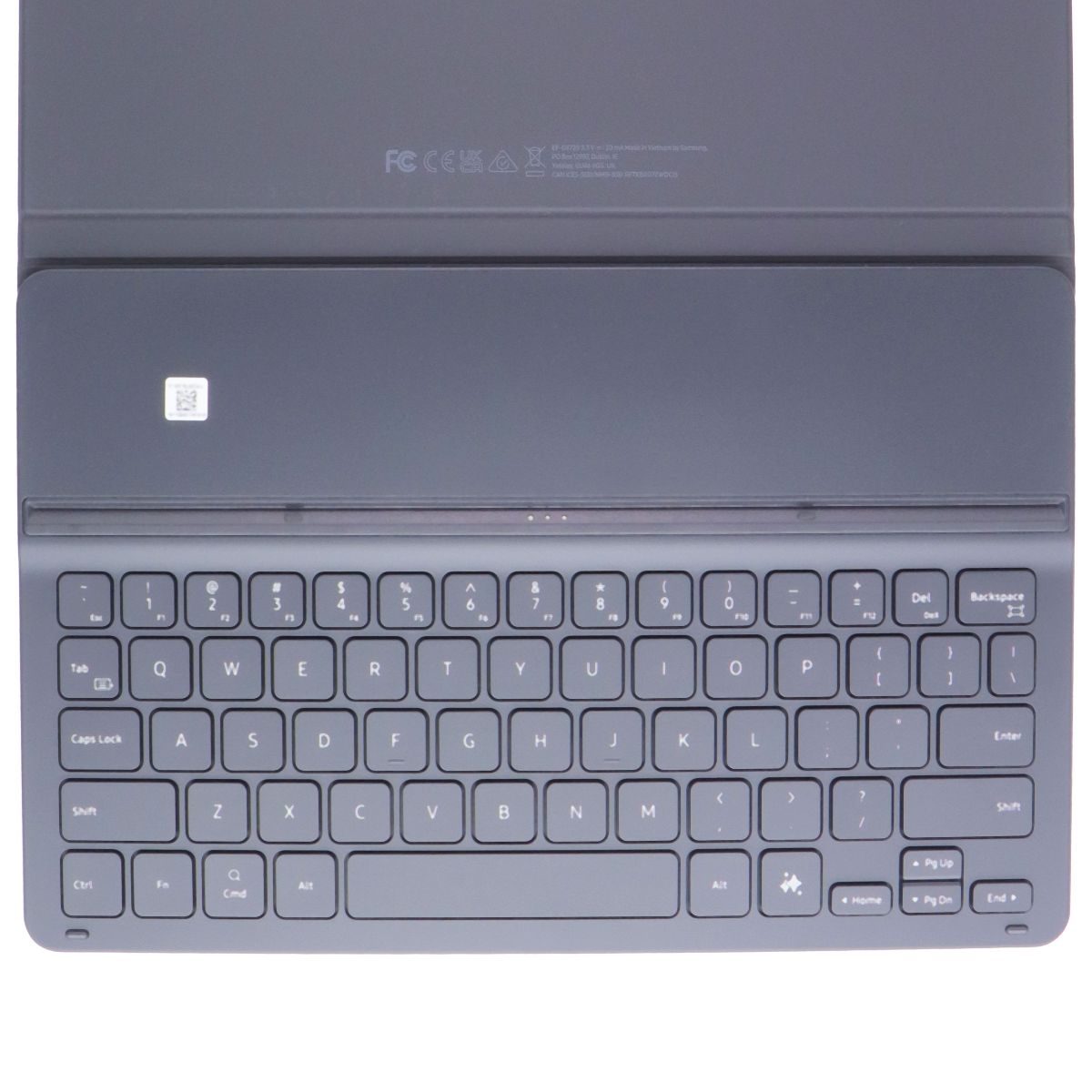 Samsung Book Cover Keyboard Slim for Galaxy Tab S9/S9 FE - Black (AI KEY)