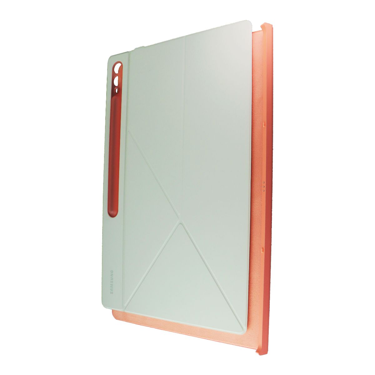 Samsung Smart Book Cover for Galaxy Tab S10 Ultra/S9 Ultra Series - Orange iPad/Tablet Accessories - Cases, Covers, Keyboard Folios Samsung - Simple Cell Bulk Wholesale Pricing - USA Seller