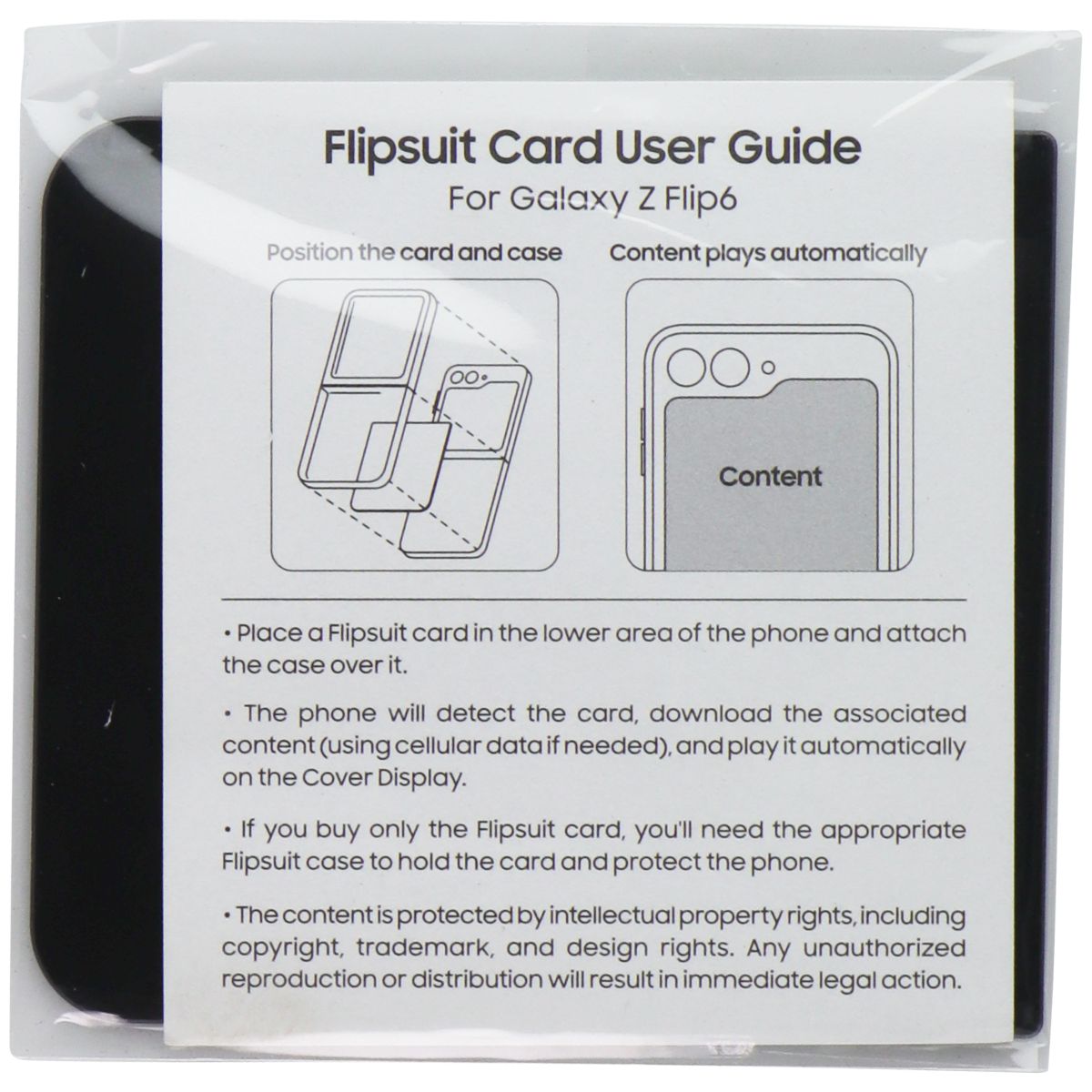 Samsung Flipsuit Card Case for Galaxy Z Flip7 FE / Flip6 - Green Bay Packers Cell Phone - Cases, Covers & Skins Samsung - Simple Cell Bulk Wholesale Pricing - USA Seller