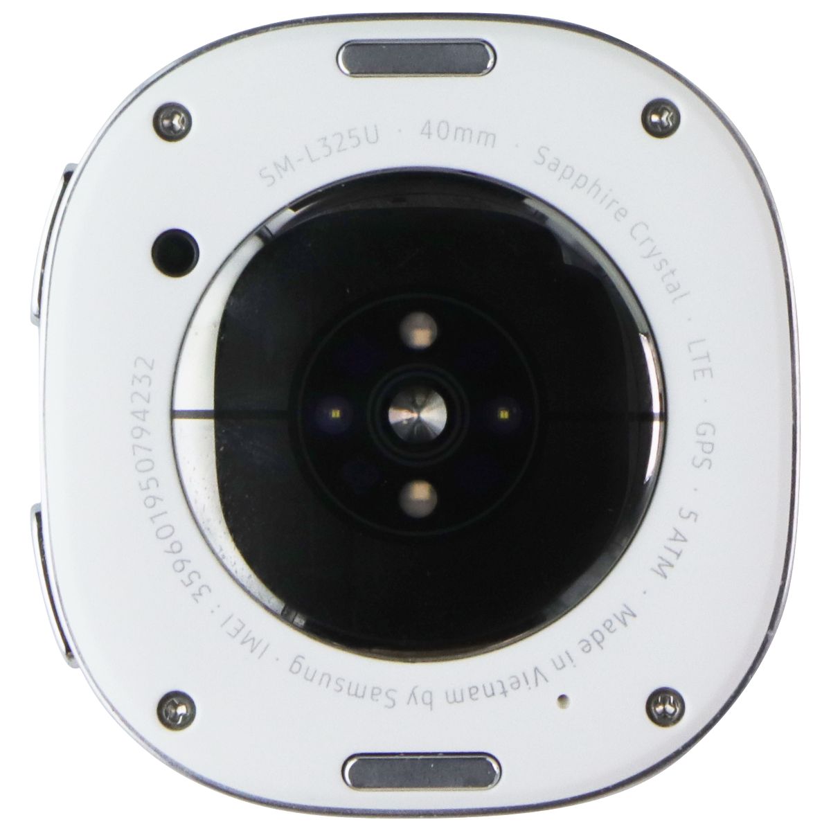 Samsung Galaxy Watch8 (40mm) LTE Unlocked Smartwatch - Silver/White (SM-L325U)