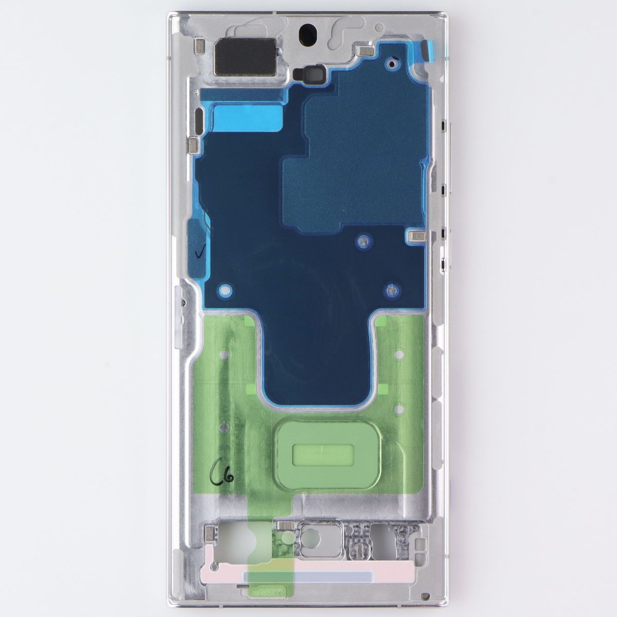 Repair Part SVC Case ASSM Front+Batt for Galaxy S23 Ultra - GH82-31258G - Lime Cell Phone - Replacement Parts & Tools Samsung - Simple Cell Bulk Wholesale Pricing - USA Seller