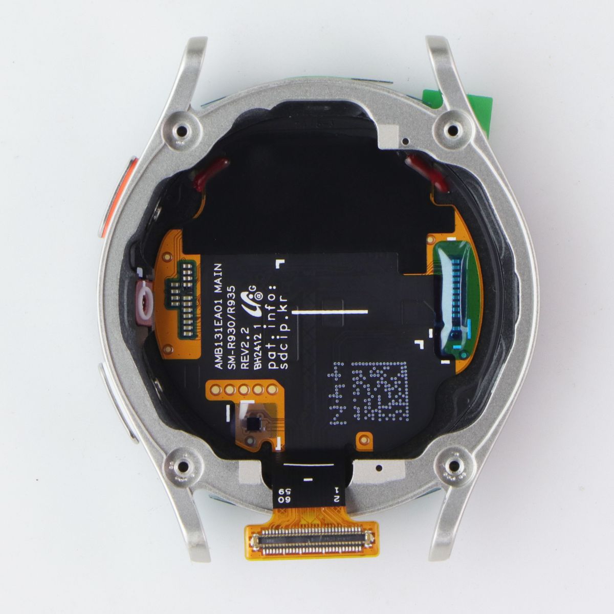 Repair Part OLED Display/Frame for Galaxy Watch7 (40mm BT/SM-L300) - Cream Cell Phone - Replacement Parts & Tools Samsung - Simple Cell Bulk Wholesale Pricing - USA Seller