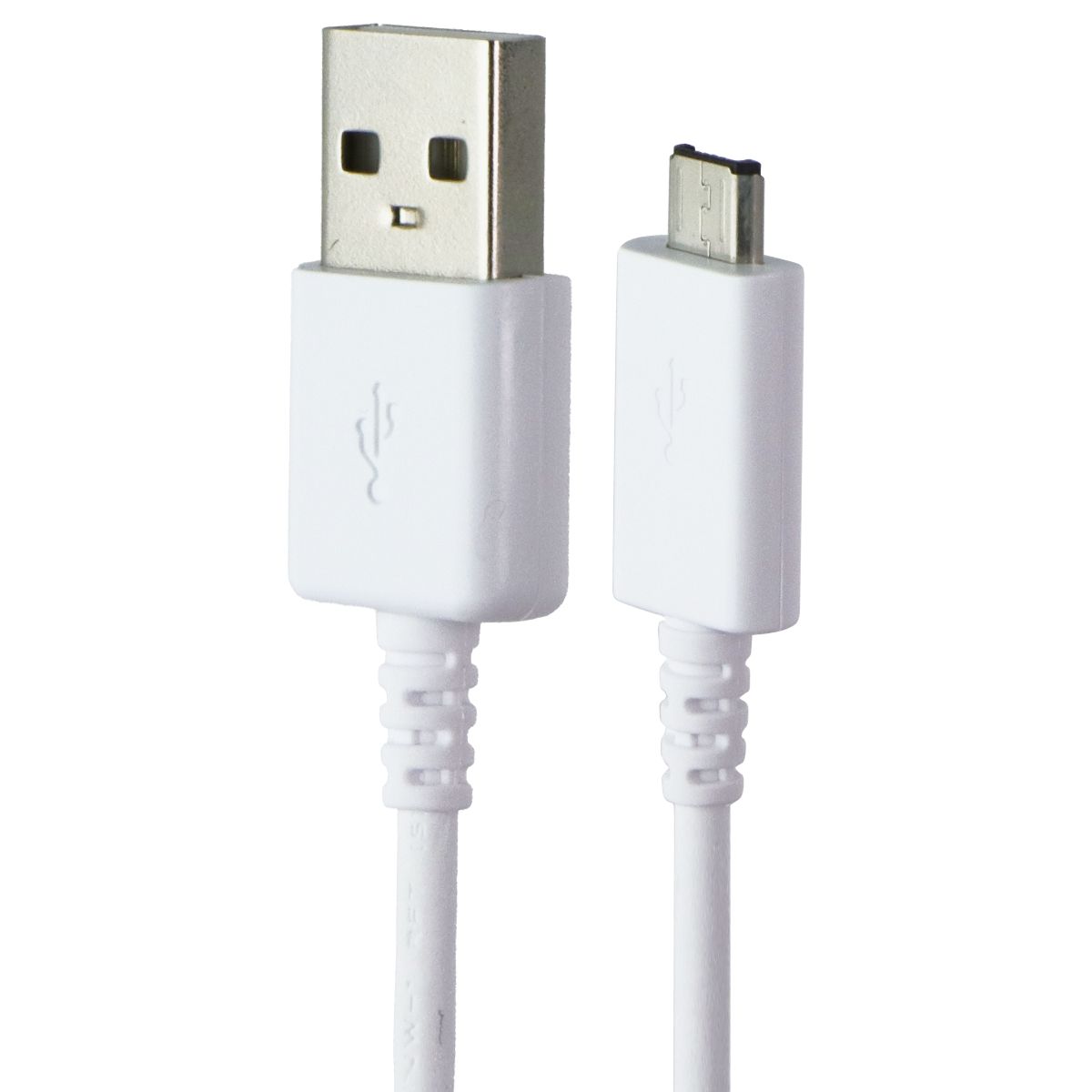 Samsung (ECB-DU68WE) 2ft USB Cable for Micro USB Devices - White Cell Phone - Cables & Adapters Samsung - Simple Cell Bulk Wholesale Pricing - USA Seller