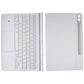 Samsung Book Cover Keyboard for Galaxy Tab S10+/S9+/S9+ FE - White / AI KEY iPad/Tablet Accessories - Cases, Covers, Keyboard Folios Samsung - Simple Cell Bulk Wholesale Pricing - USA Seller