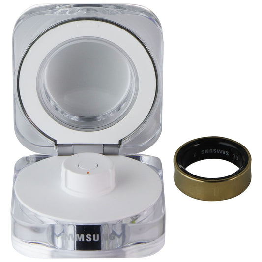 Samsung Galaxy AI Smart Ring BT Fitness Tracker - Size 7/Titanium Gold, SM-Q507 Fitness Technology - Activity Trackers Samsung - Simple Cell Bulk Wholesale Pricing - USA Seller