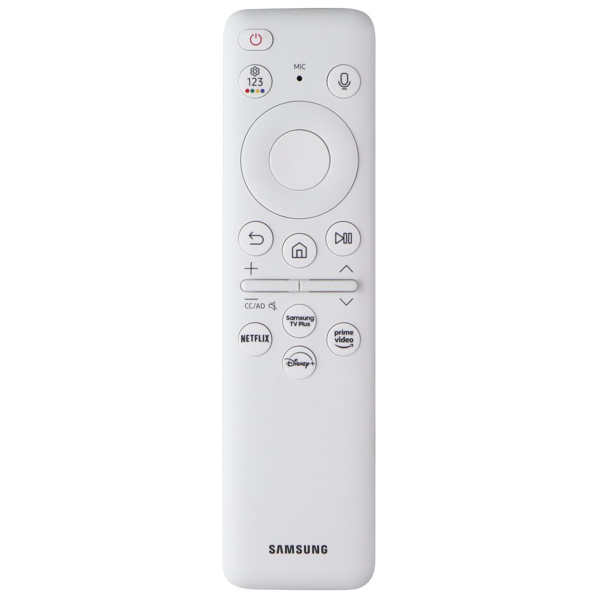 Samsung OEM Solar Charging Voice Remote (BN59-01456A) for Samsung TVs (2024) TV, Video & Audio Accessories - Remote Controls Samsung - Simple Cell Bulk Wholesale Pricing - USA Seller