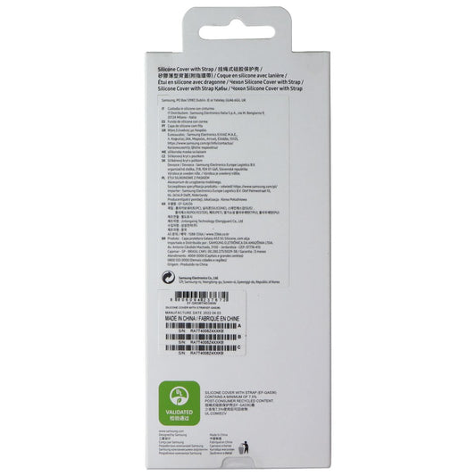 Samsung Official Silicone Cover with Strap for Samsung Galaxy A53 5G - Navy Cell Phone - Cases, Covers & Skins Samsung - Simple Cell Bulk Wholesale Pricing - USA Seller