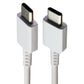 Samsung 3.3ft (USB-C to USB-C) Charge and Sync Cable - White (EP-DN980BWZ) Cell Phone - Cables & Adapters Samsung - Simple Cell Bulk Wholesale Pricing - USA Seller