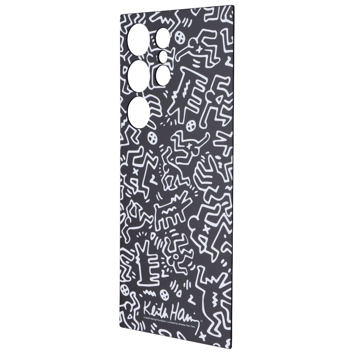 Samsung Interactive NFC Flipsuit Card for Galaxy S24 Ultra - Keith Haring Black Cell Phone - Cases, Covers & Skins Samsung - Simple Cell Bulk Wholesale Pricing - USA Seller