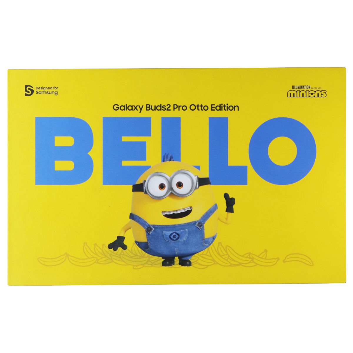 Samsung Galaxy Buds2 Pro Otto Edition BELLO - (Black w/ Minion Case Cover) Portable Audio - Headphones Samsung - Simple Cell Bulk Wholesale Pricing - USA Seller