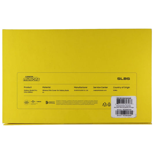 Samsung Galaxy Buds2 Pro Otto Edition BELLO - (Black w/ Minion Case Cover) Portable Audio - Headphones Samsung - Simple Cell Bulk Wholesale Pricing - USA Seller