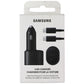 Samsung Super Fast Dual Port USB-C & USB-A Car Charger (45W + 15W) - Black