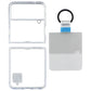 Samsung Clear Cover with Ring for Samsung Galaxy Z Flip4 - Clear Cell Phone - Cases, Covers & Skins Samsung - Simple Cell Bulk Wholesale Pricing - USA Seller