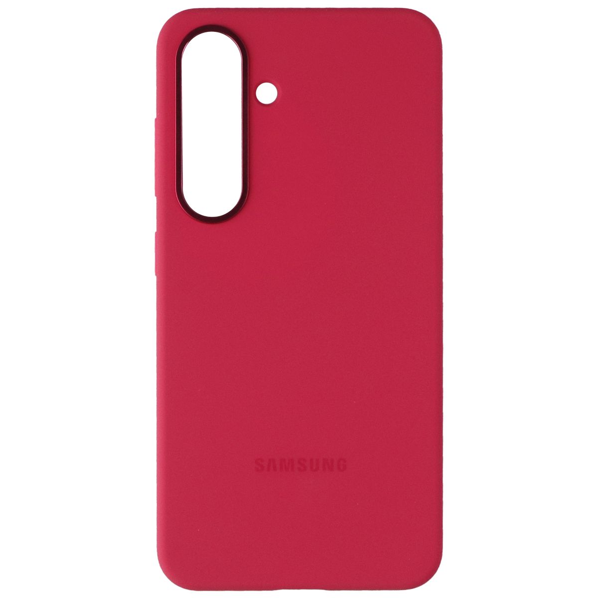 Samsung Official Silicone Case for Galaxy S25 - Red Cell Phone - Cases, Covers & Skins Samsung - Simple Cell Bulk Wholesale Pricing - USA Seller