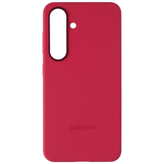 Samsung Official Silicone Case for Galaxy S25 - Red Cell Phone - Cases, Covers & Skins Samsung - Simple Cell Bulk Wholesale Pricing - USA Seller