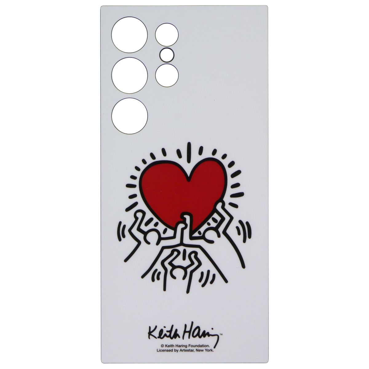 Samsung Official KEITH HARING Flipsuit Case for Galaxy S24 Ultra - White Cell Phone - Cases, Covers & Skins Samsung - Simple Cell Bulk Wholesale Pricing - USA Seller