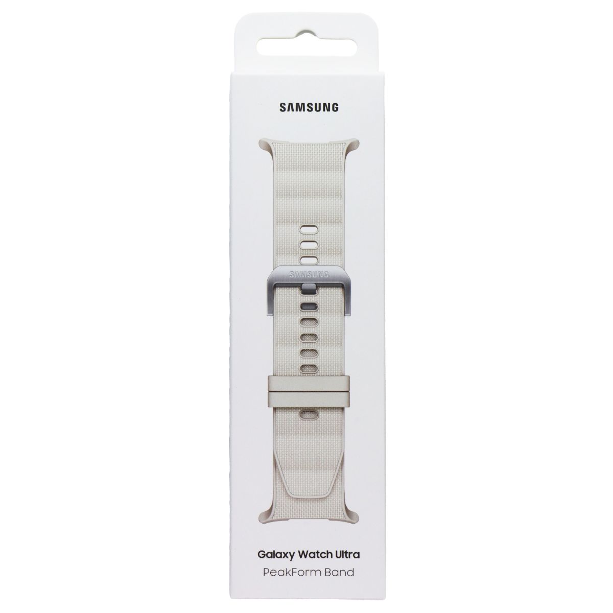 Samsung Galaxy Watch Ultra PeakForm Band - ONE SIZE - White Sand (ET-SBL70MWE) Smart Watch Accessories - Watch Bands Samsung - Simple Cell Bulk Wholesale Pricing - USA Seller