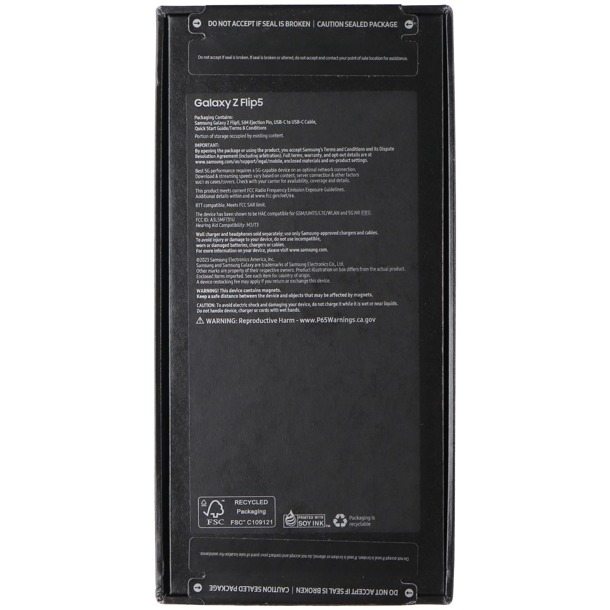 Samsung Galaxy Z Flip5 (6.7-inch) Smartphone SM-F731U1 Unlocked - 512GB / Mint Cell Phones & Smartphones Samsung - Simple Cell Bulk Wholesale Pricing - USA Seller