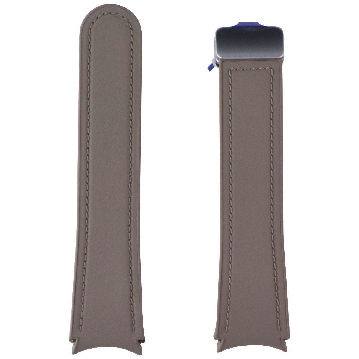 Samsung D-Buckle Hybrid Eco-Leather Band for Galaxy Watch4 - Etoupe (20mm, M/L)